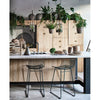 Barstoel Wire | zwart/goud/chromé | hkliving