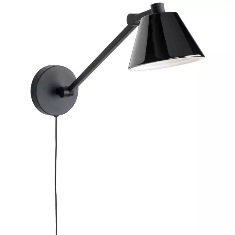 Wandlamp Lub | zwart | Zuiver