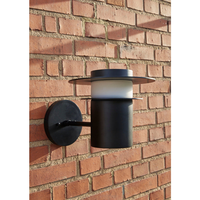 Wandlamp outdoor Suburb | zwart | Hübsch
