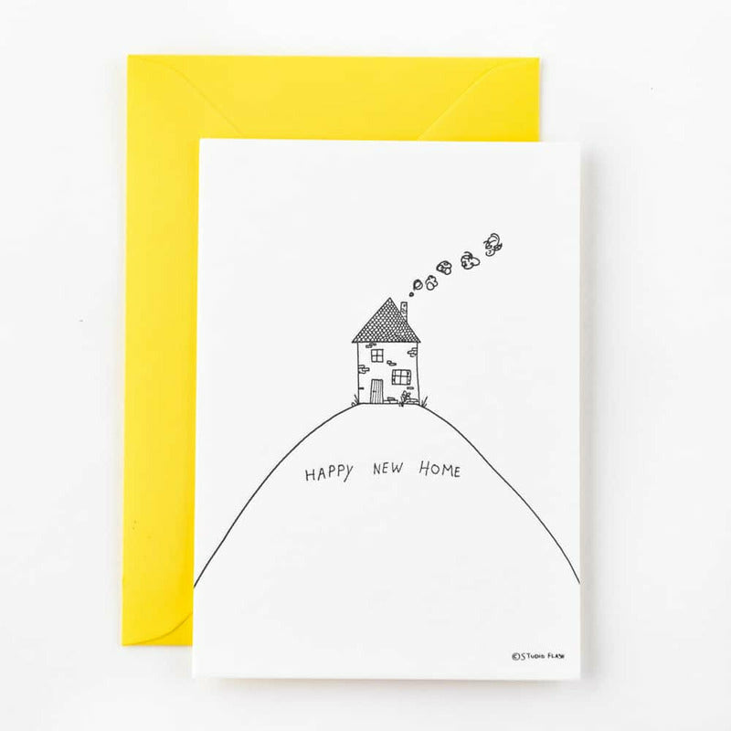 Happy new home | postkaart | Studio Flash