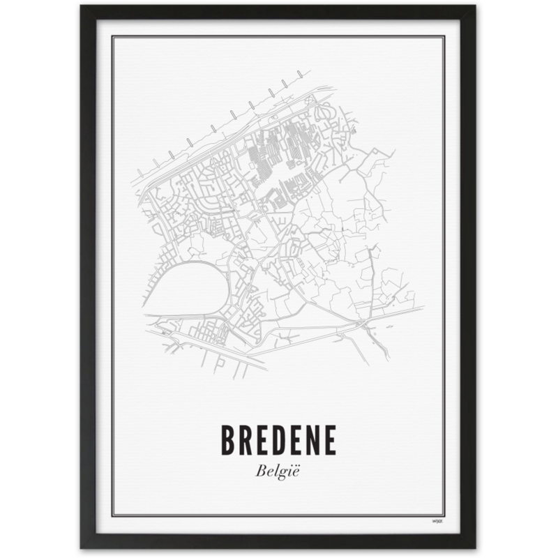 Print Bredene | 4 groottes | WIJCK