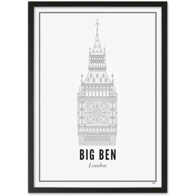 Print Big Ben | 40 x 50 | WIJCK