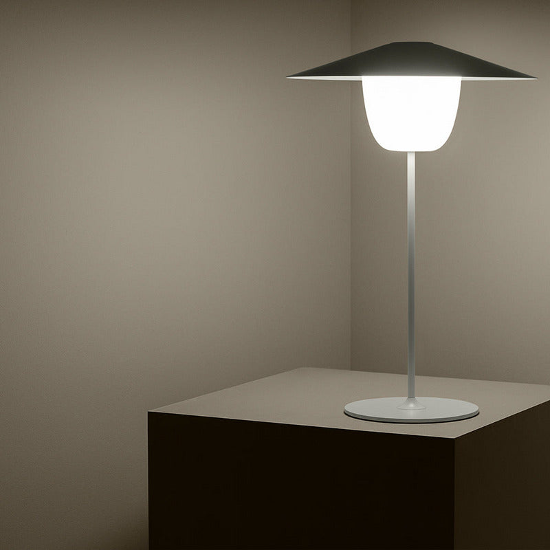 Tafellamp LED Ani | oplaadbaar | wit | Blomus