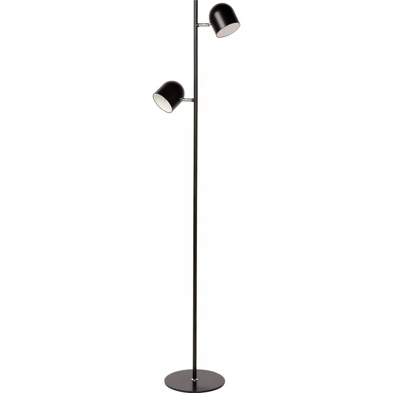 Vloerlamp Skanska | zwart | Lucide