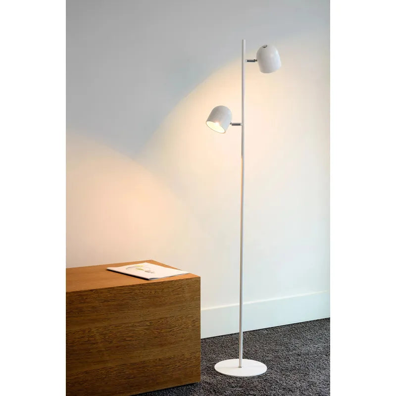 Vloerlamp Skanska | wit | Lucide