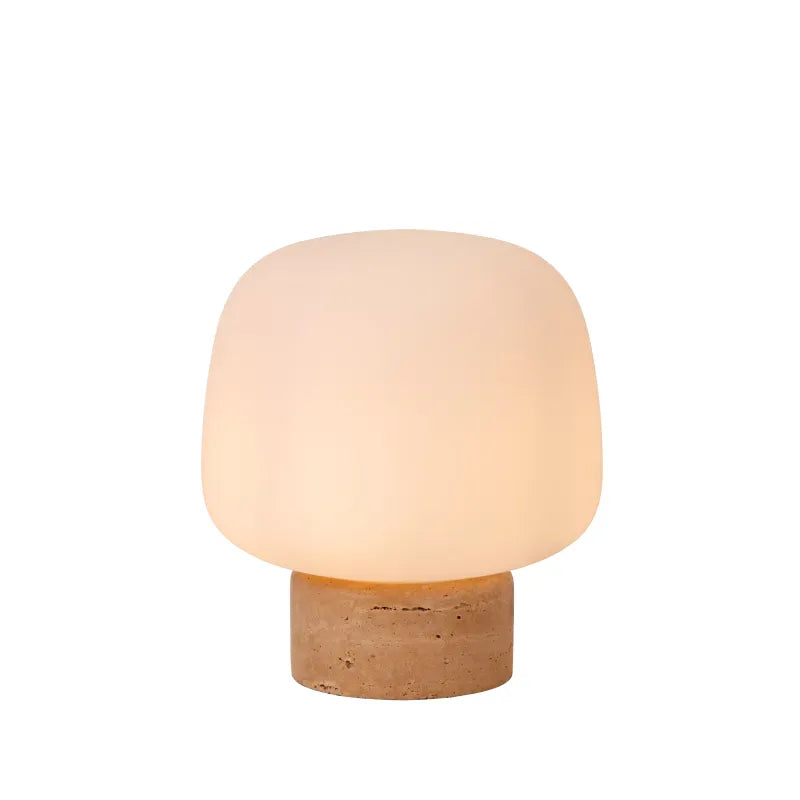 Tafellamp Anston | travertin | Lucide