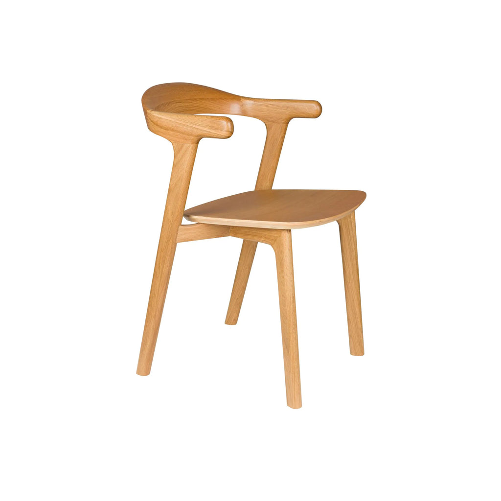 Stoel Northwood | walnoot, naturel of zwart | Zuiver