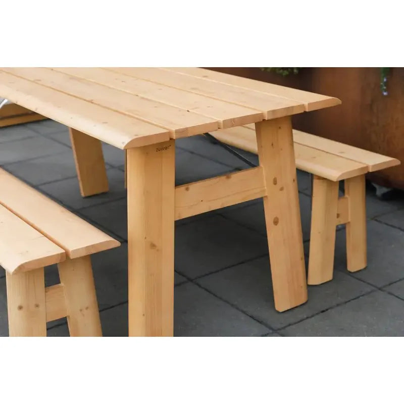 Opklapbare tuintafel Avenue | 180 cm | naturel | Zuiver