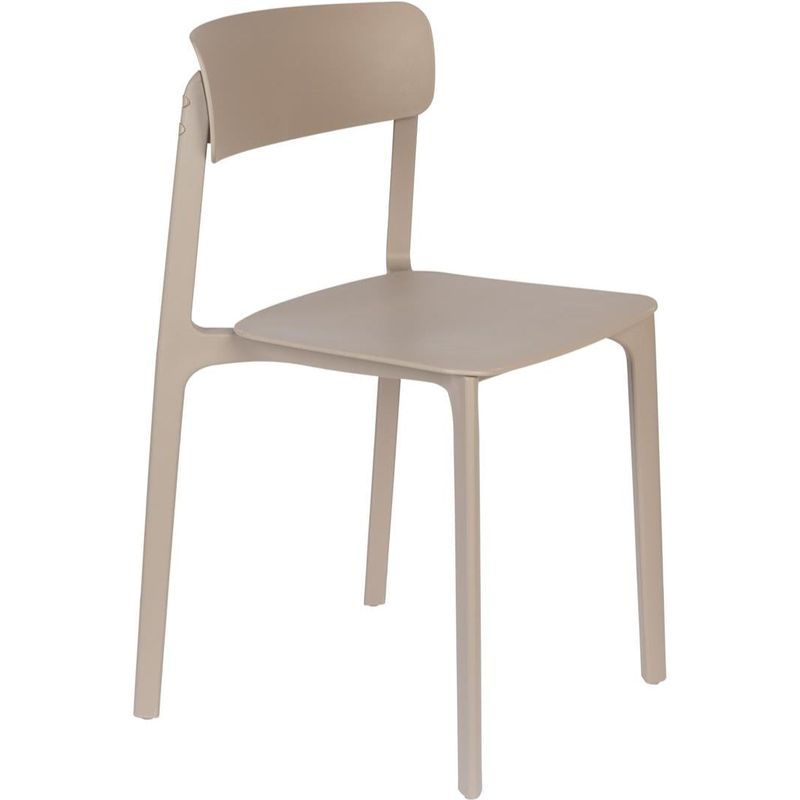 Set van 4 stoelen Clive | beige | LETT.