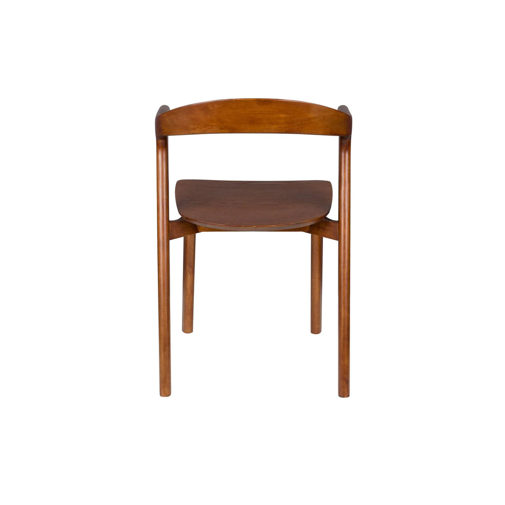 Stoel Northwood | walnoot, naturel of zwart | Zuiver