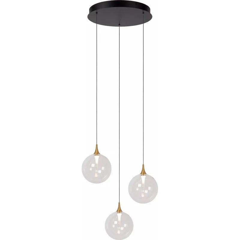 Hanglamp Gisela | transparant | Ø 36 cm | Lucide