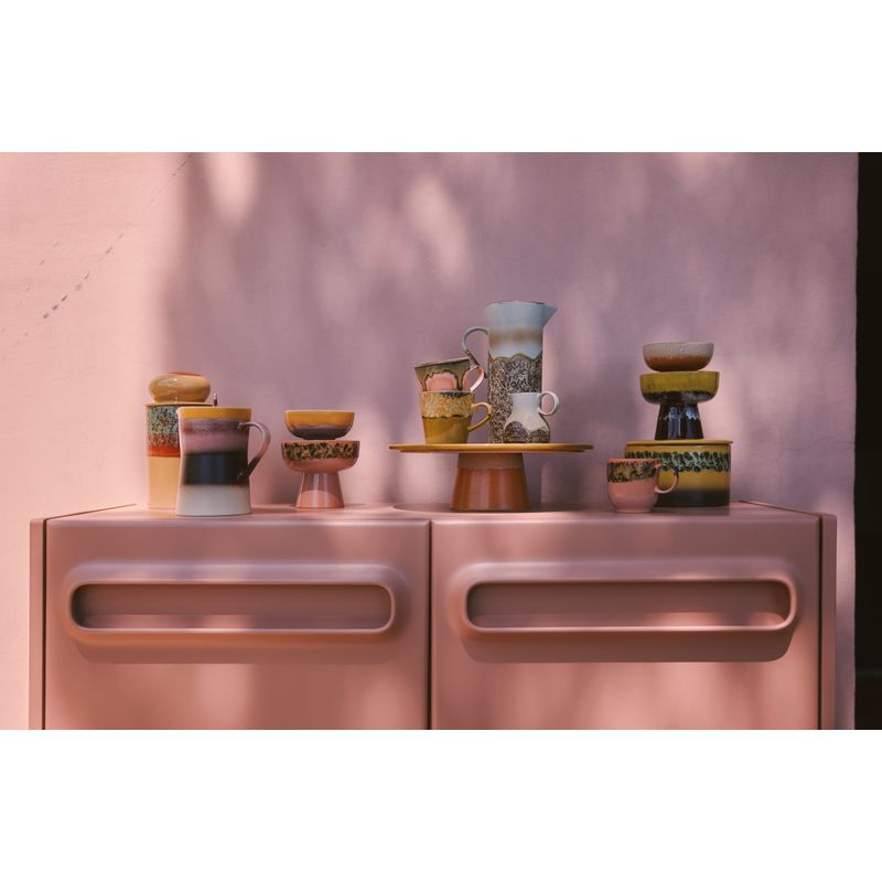 Set van 4 Americano tassen Radiant | 70's ceramics | hkliving