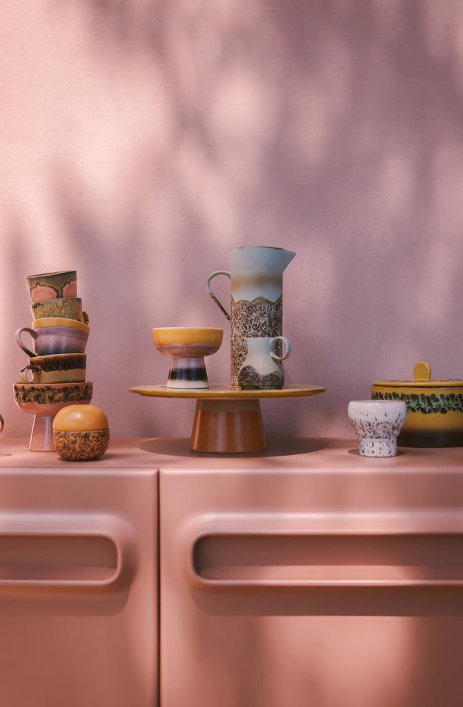 Melkkannetje Shell | 70's ceramics | hkliving