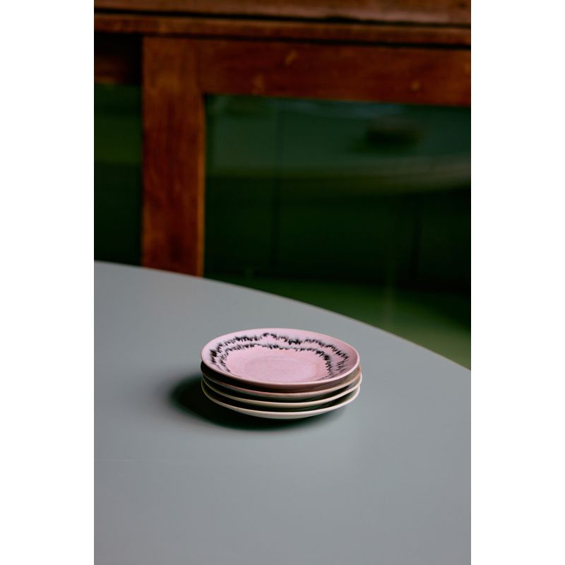 Set van 4 onderborden Doodle | 70's ceramics | hkliving