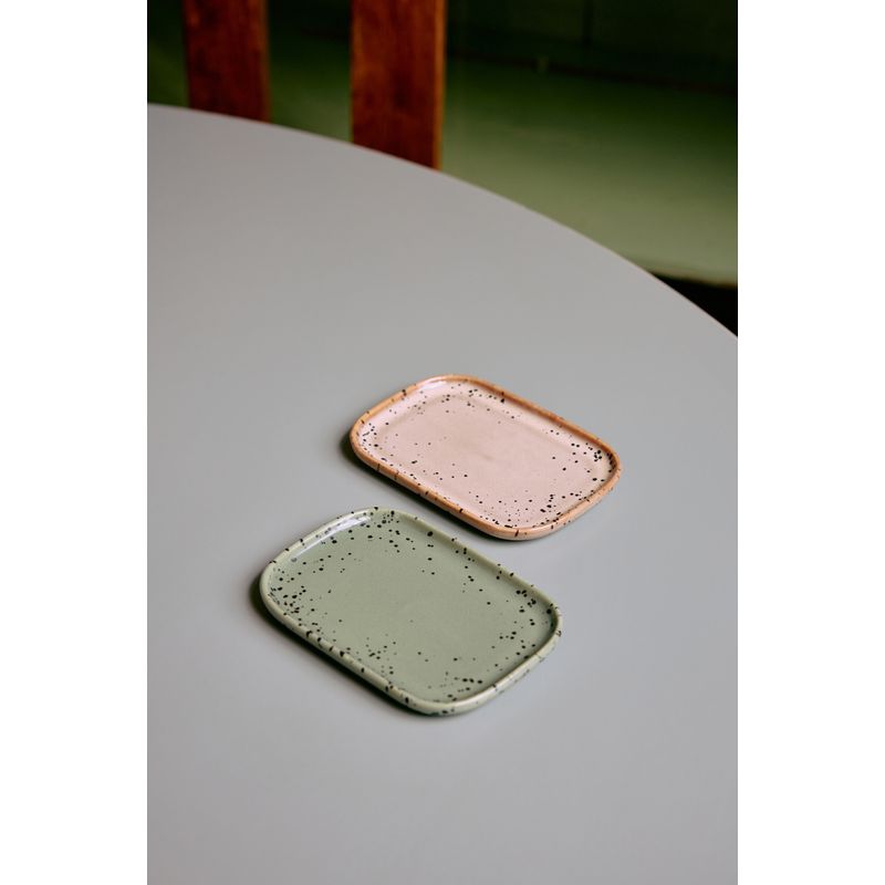 Trays Crayon | set van 2 | 70's ceramics | hkliving