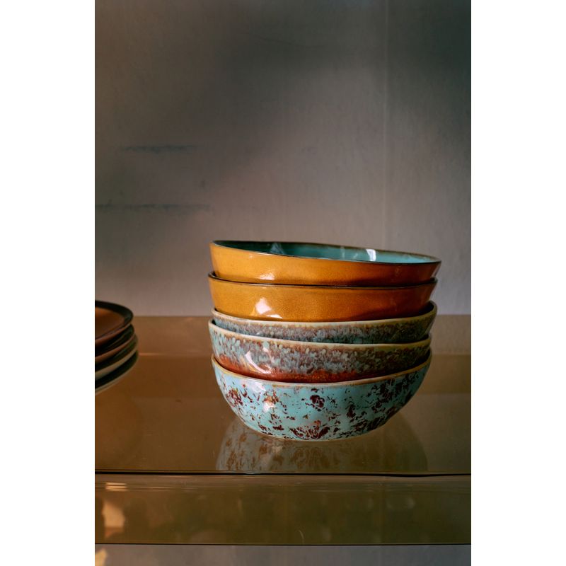Pasta bowls Patina | set van 2 | hkliving