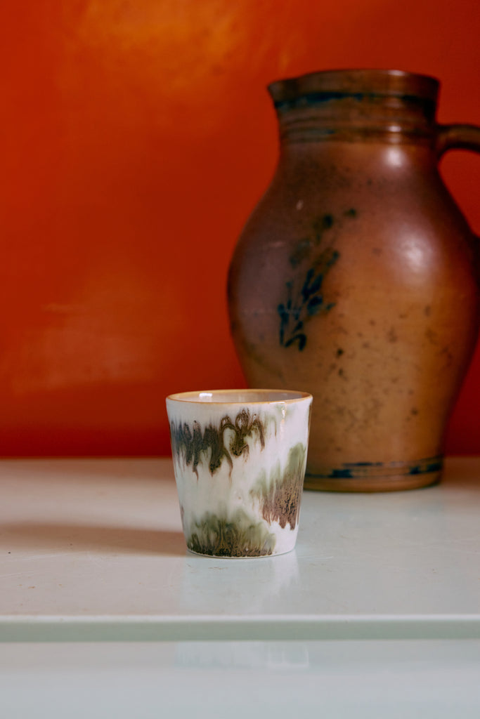 Set van 6 koffietassen Surreal | 70's ceramics | hkliving