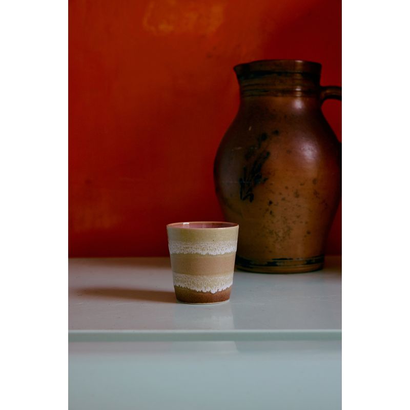 Set van 6 koffietassen Surreal | 70's ceramics | hkliving