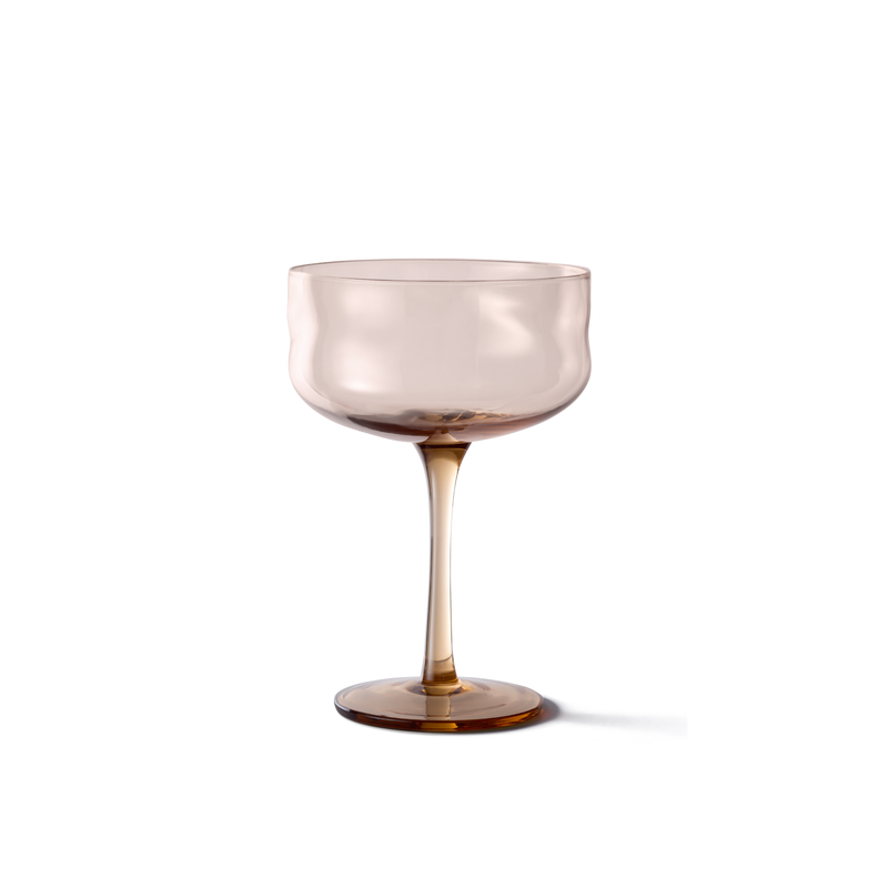 Champagne coupe Swirl | set van 2 | 7 kleuren | Paveau