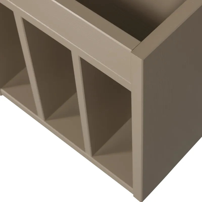 Platenkast Turner | grenen mud | WOOOD