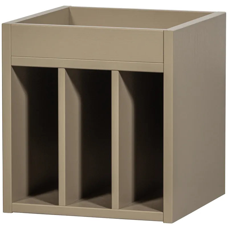 Platenkast Turner | grenen mud | WOOOD