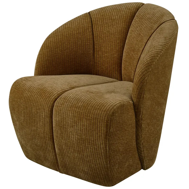 Draaifauteuil Mojo | ribstof | 4 kleuren | WOOOD