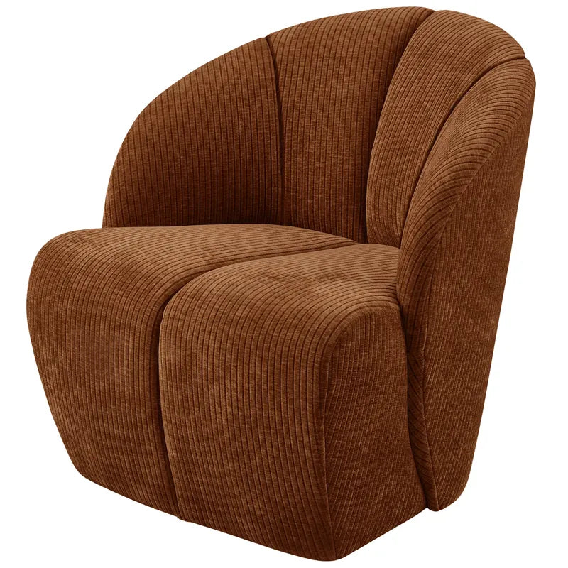 Draaifauteuil Mojo | ribstof | 4 kleuren | WOOOD