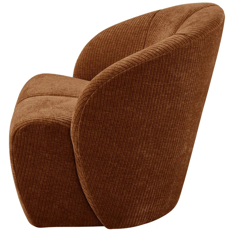 Draaifauteuil Mojo | ribstof | 4 kleuren | WOOOD