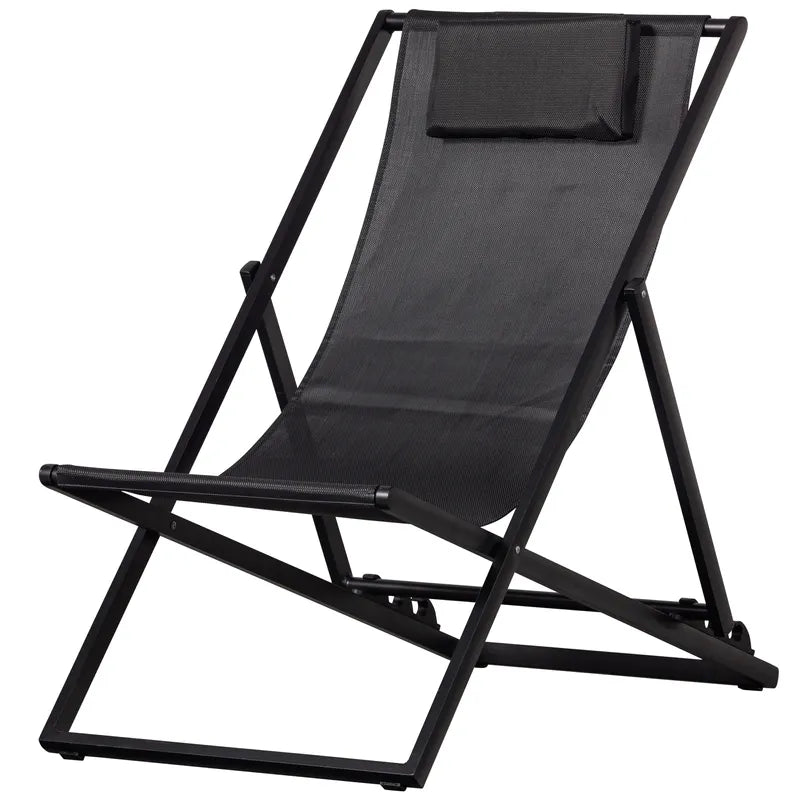 Strandstoel Esper | zwart | Exotan