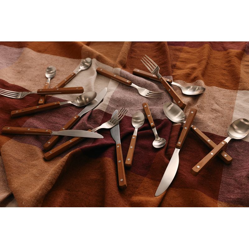 70's bestekset Wood | 16-delig | hkliving