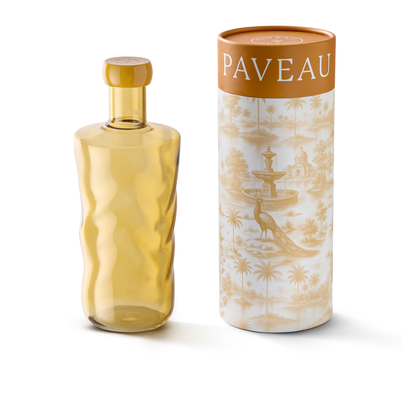 Glazen waterfles Swirl | 1,25l | 4 kleuren | Paveau