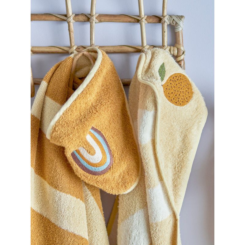Handdoek Agnes | naturel gestreept | Bloomingville MINI