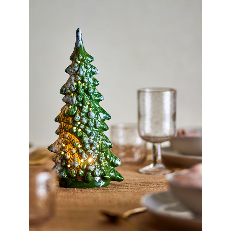 Kerstboom Flicka | keramiek | met licht | Bloomingville
