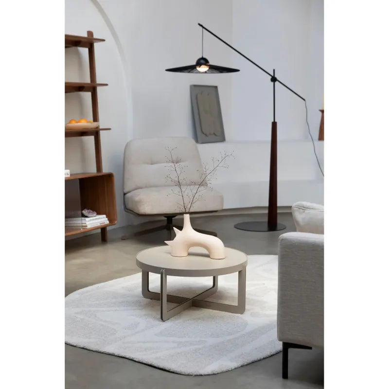 Salontafel Centre | rond | zand of zwart | Zuiver