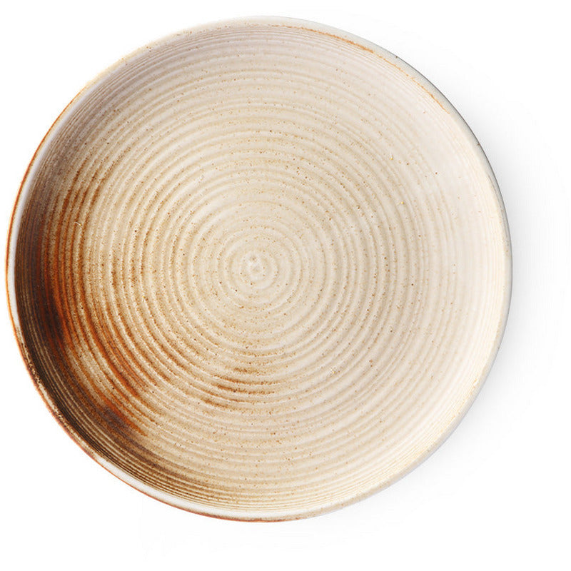 Groot bord ⌀ 26 cm | beige/bruin | Chef Ceramics | HKliving