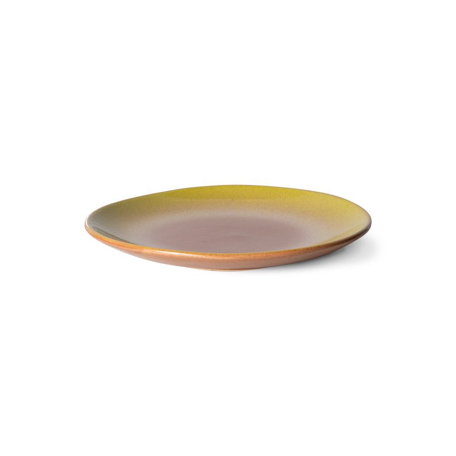 Dessertborden Eclipse | set van 2 | 70's ceramics | HKliving