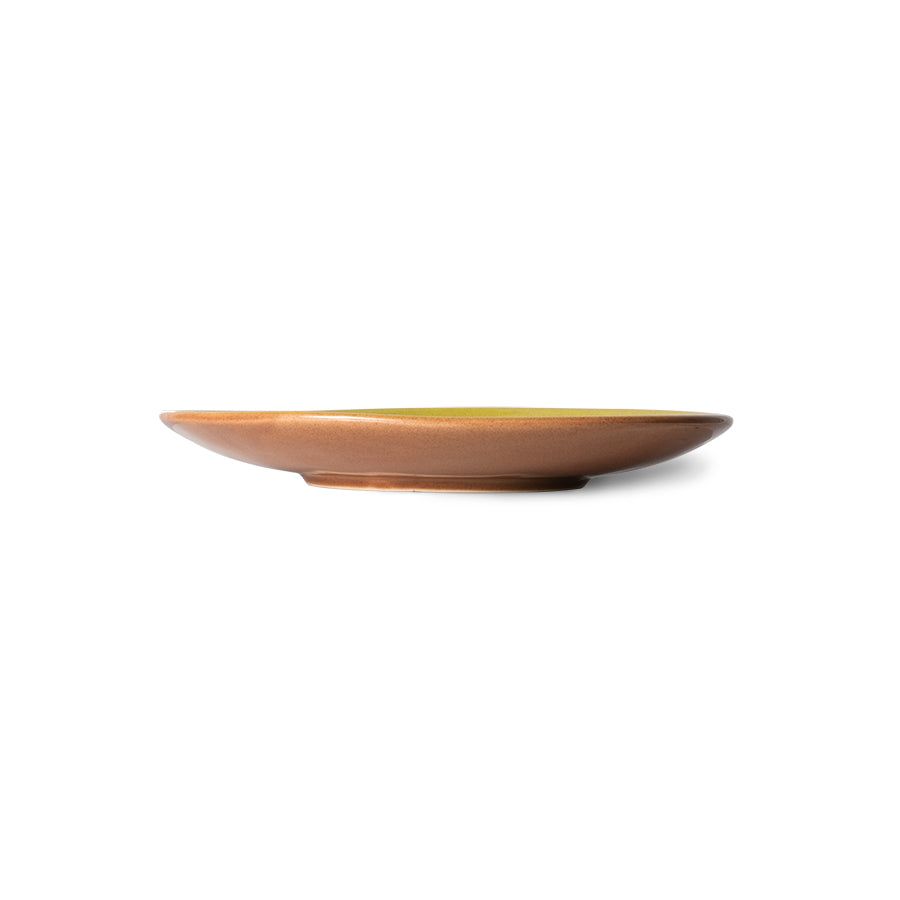 Dessertborden Eclipse | set van 2 | 70's ceramics | HKliving