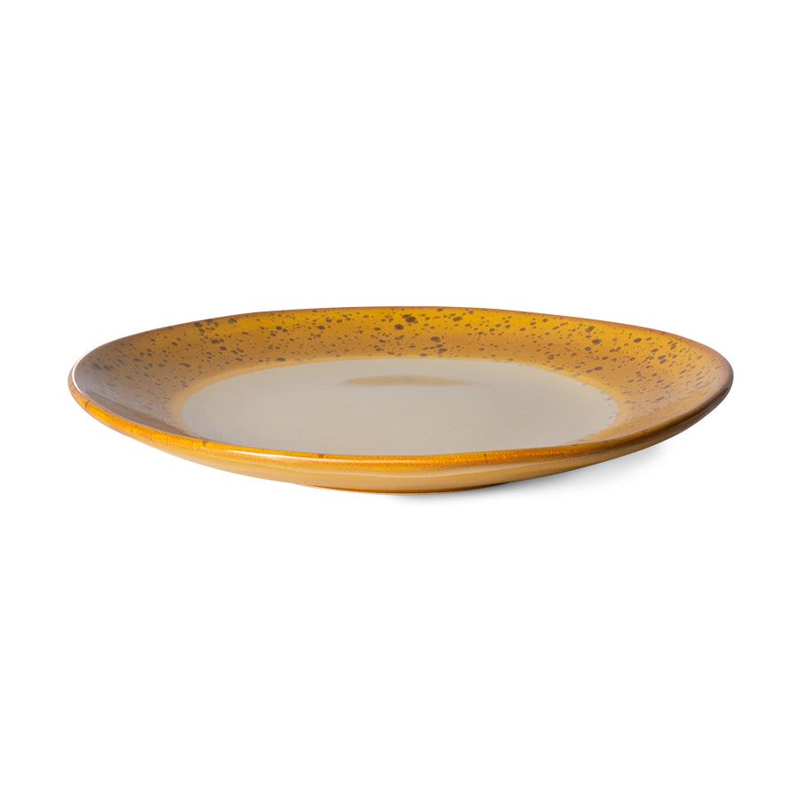Kleine borden Autumn Ø22 cm  | set van 2 | 70's ceramics | HKliving