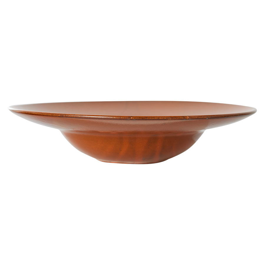 Pastabord Ø28,5 cm | burnt orange | Chef Ceramics | HKliving