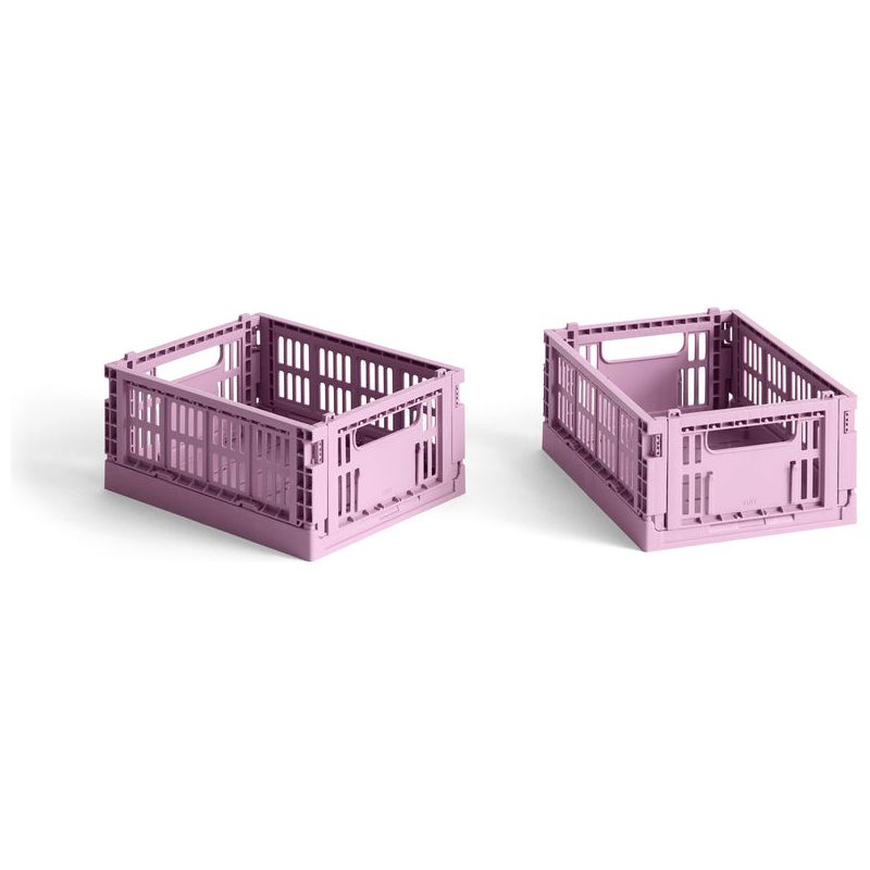 Mini Colour Crate (set van 2) | dusty rose | 13 x 17 | HAY