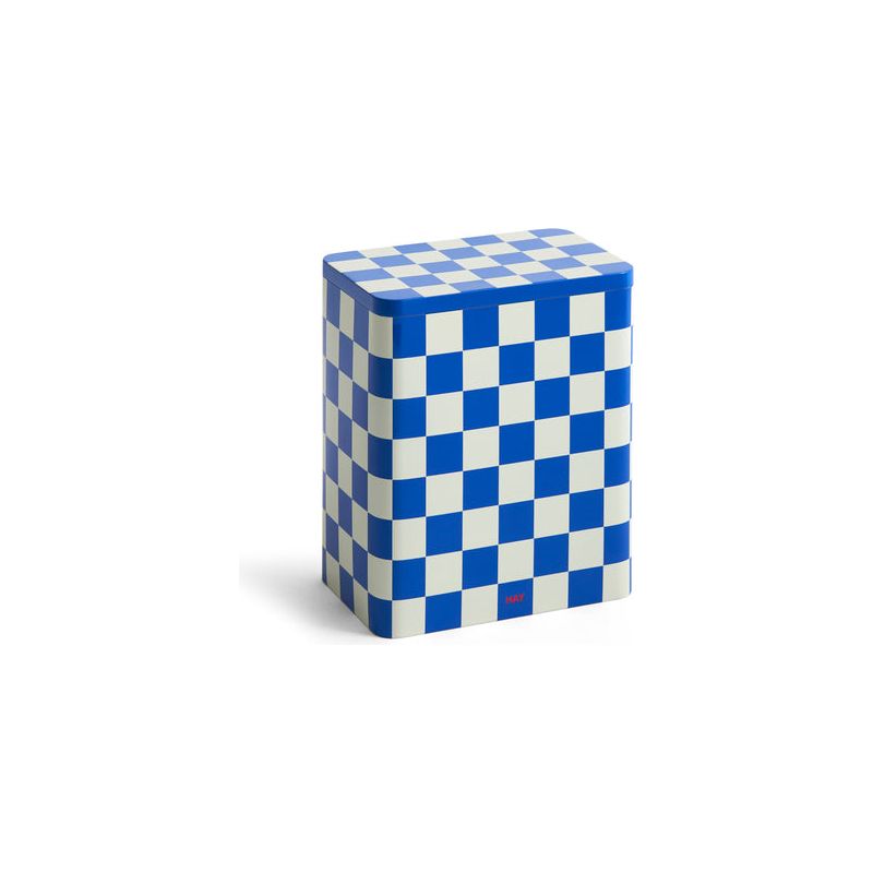 Opbergblik Tin | large | blauw/ecru | HAY