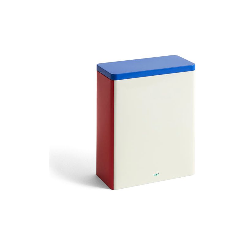 Opbergblik Tin | extra-large | rood/blauw/ecru | HAY