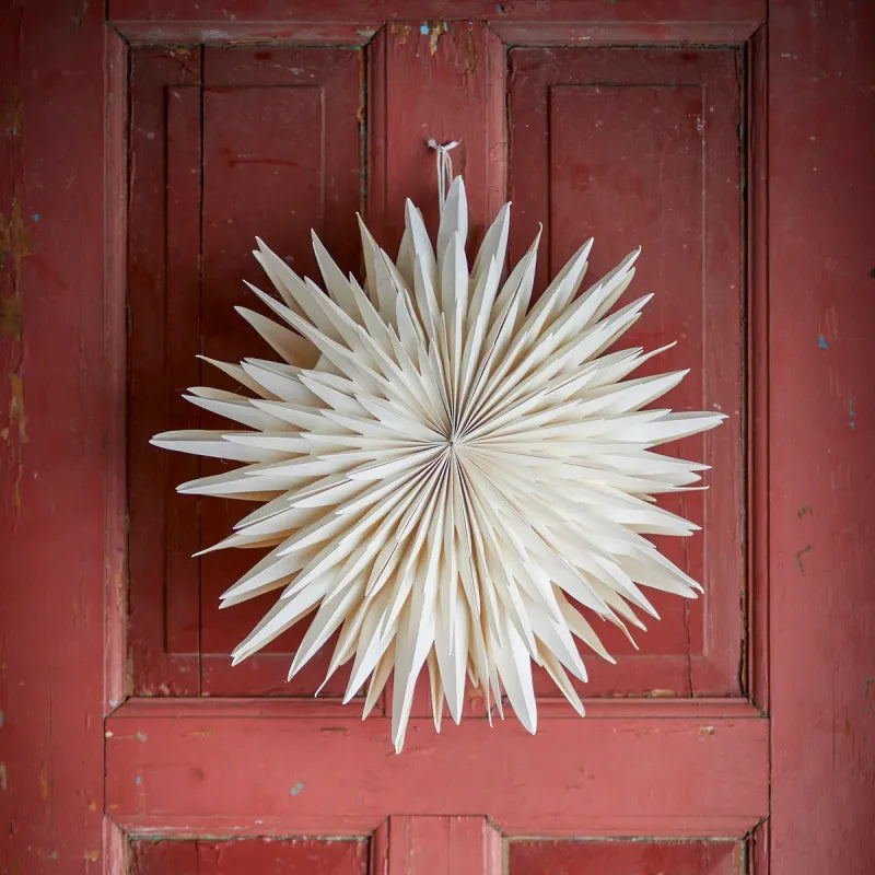 Lichtgevende ster Elijah | naturel | Bloomingville