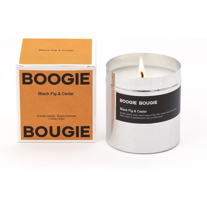 Black Fig & Cedar | 250g | Boogie Bougie