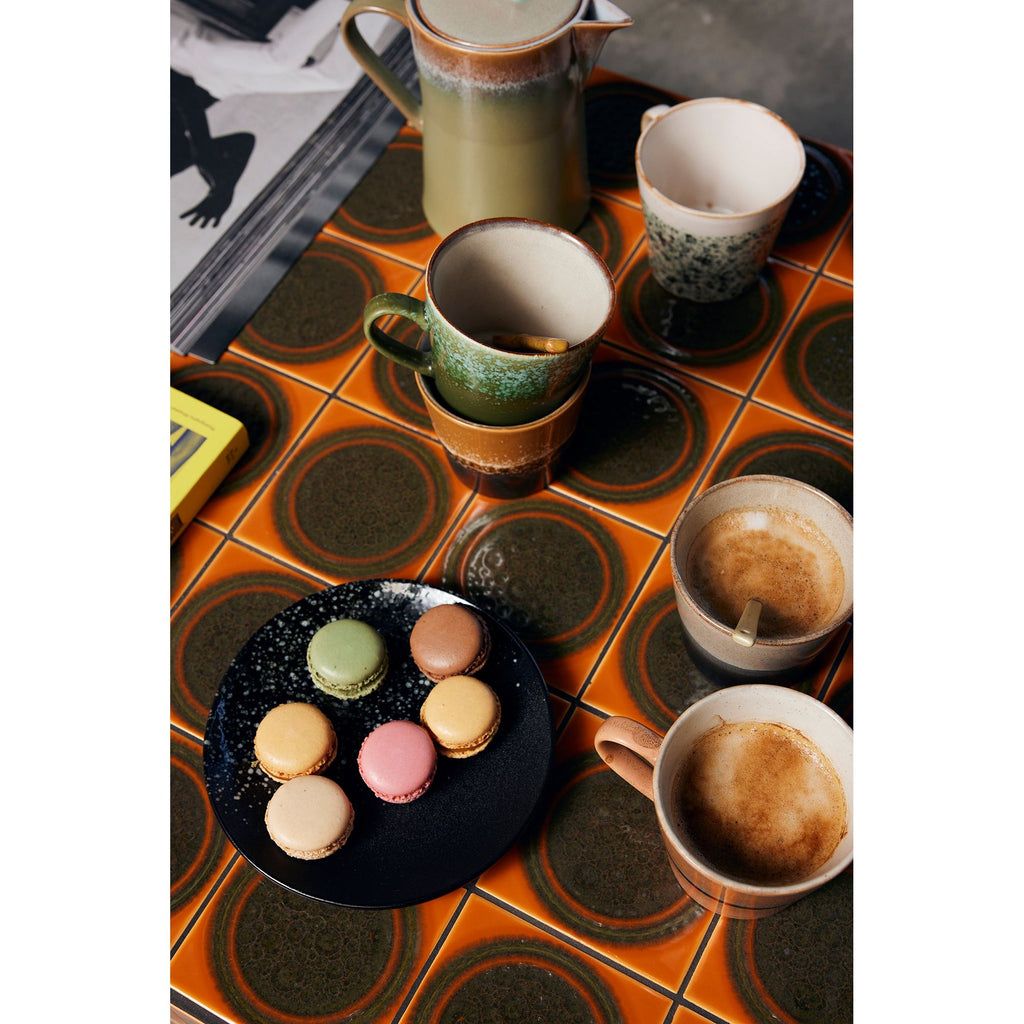 Dessertborden Stars | set van 2 | 70's ceramics | HKliving