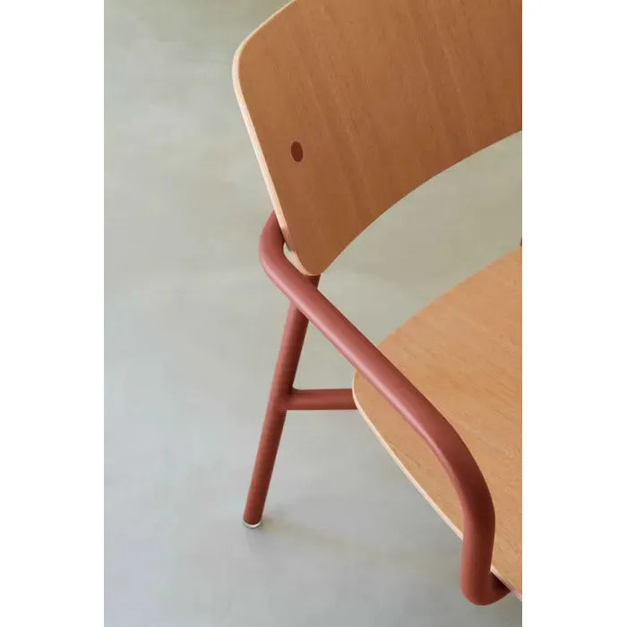 Loungestoel Studie | eik | 25 verschillende kleuren | Fermob