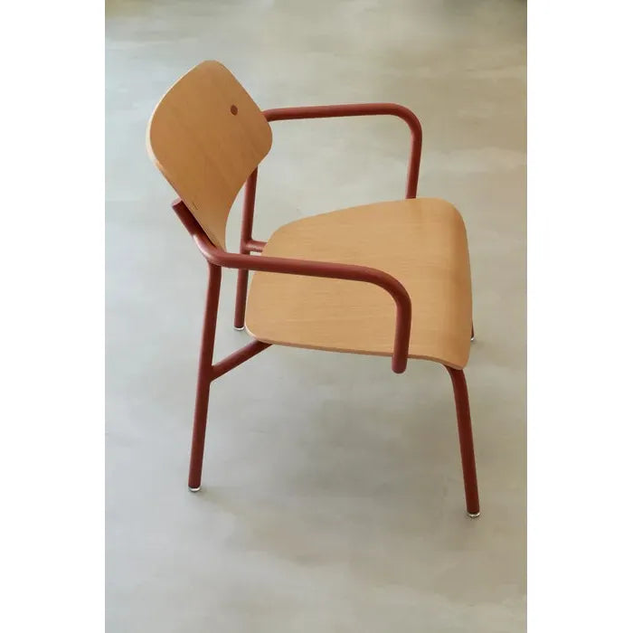 Loungestoel Studie | eik | 25 verschillende kleuren | Fermob