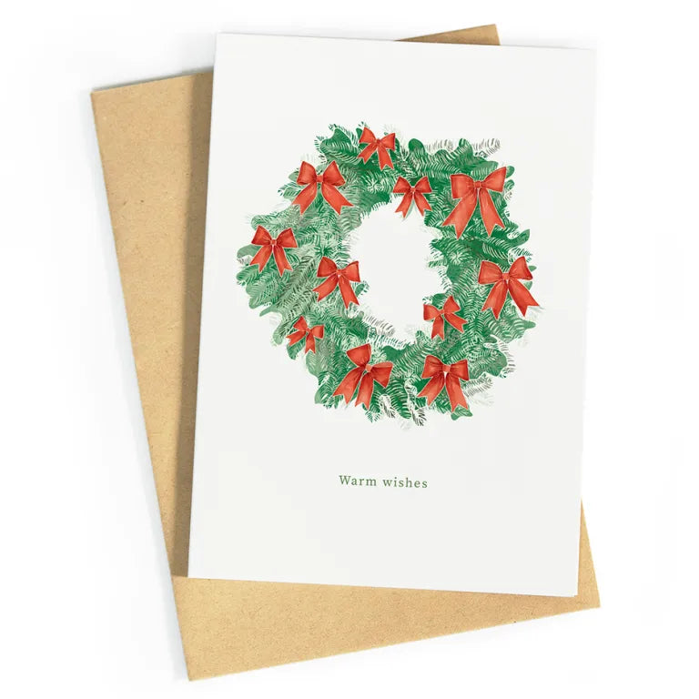 Warm wishes | postkaart | Studio Zwoane