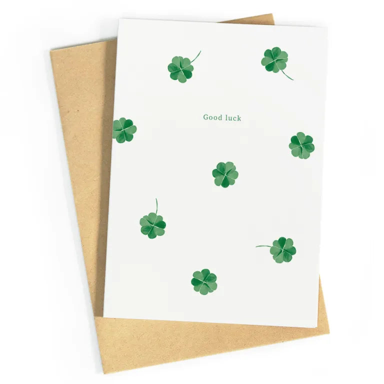Good luck | postkaart | Studio Zwoane