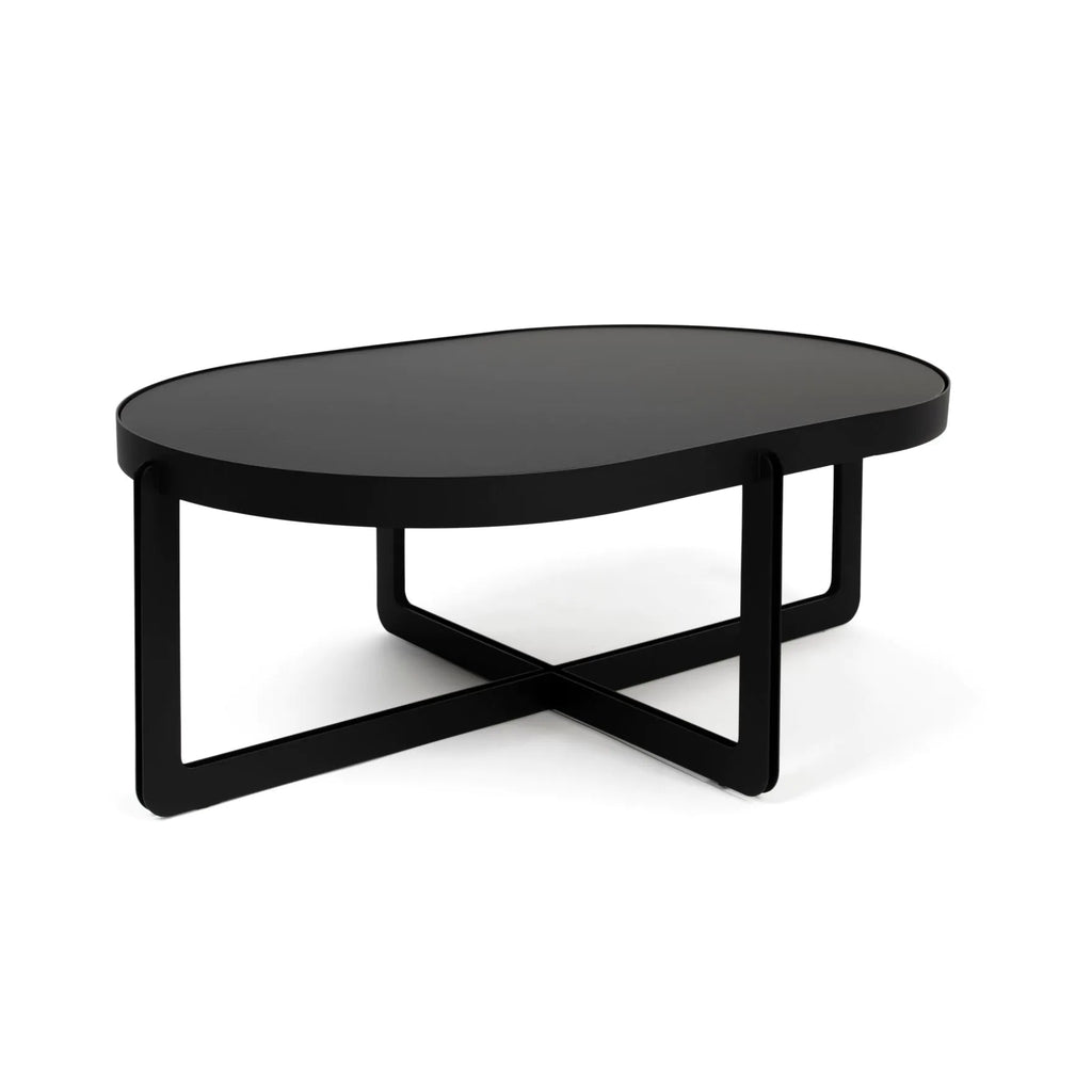 Salontafel Centre | ovaal | zand of zwart | Zuiver